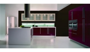 烤漆橱柜紫色系列