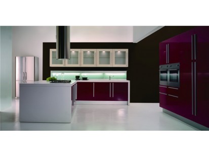 烤漆橱柜紫色系列